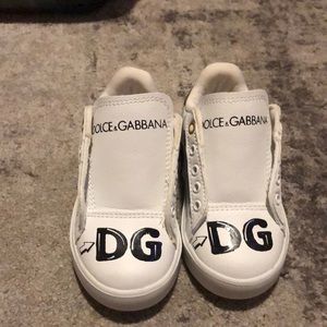US size 10 dolce and gabbana graffiti shoes